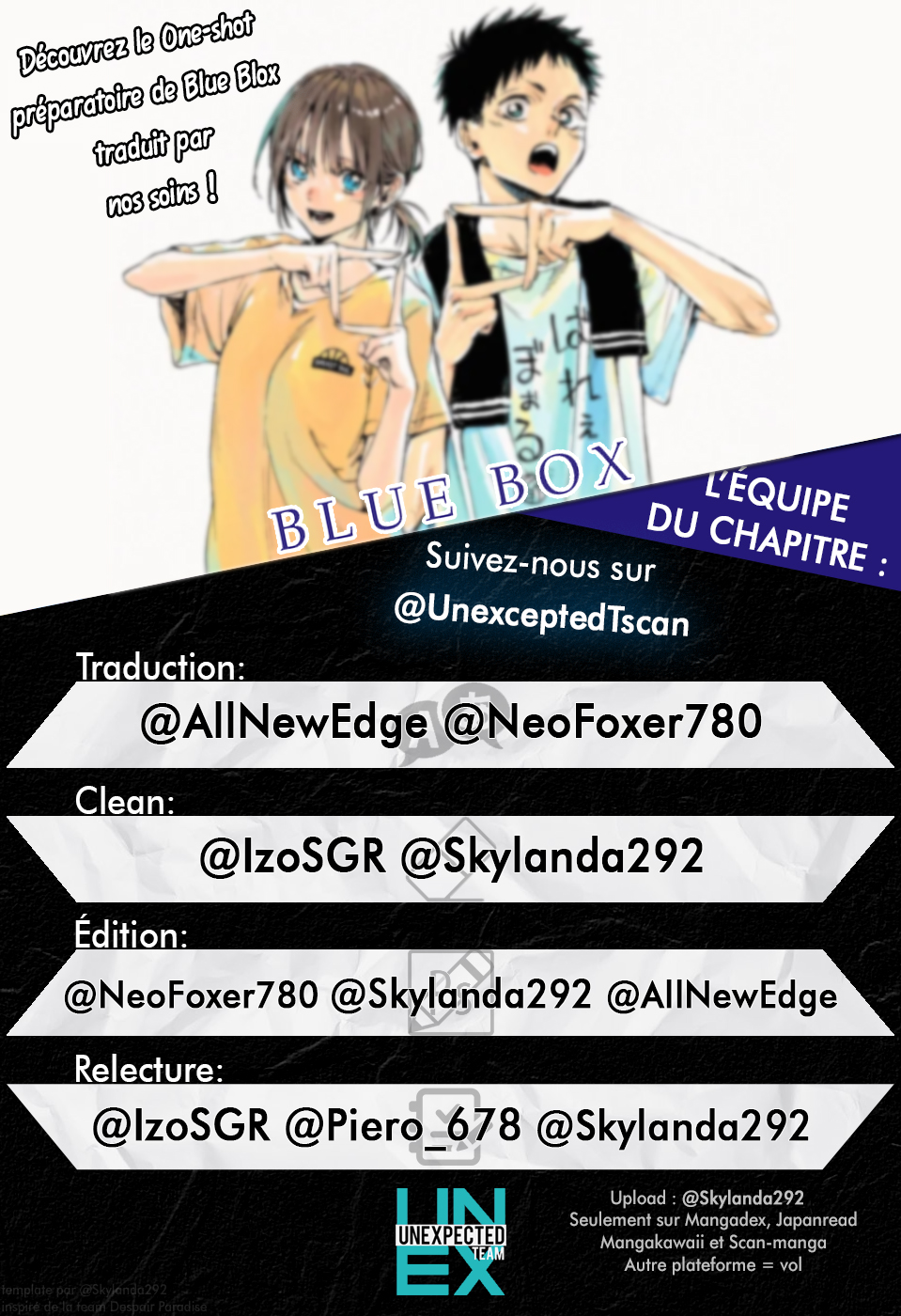 Read Blue Box VF Manga Online