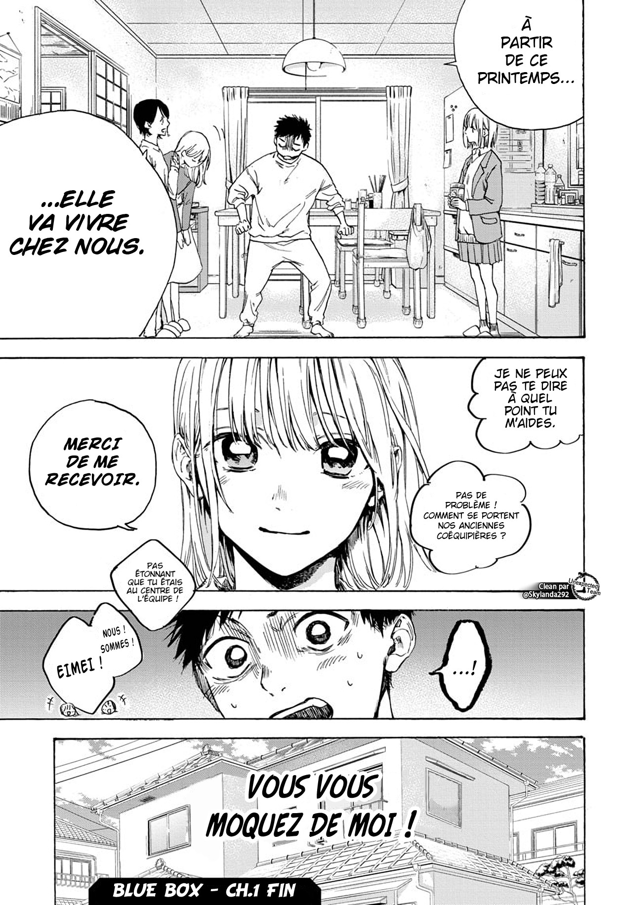 Read Blue Box VF Manga Online