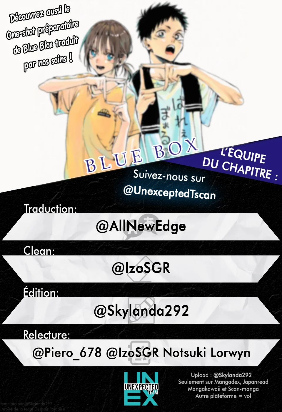 Read Blue Box VF Manga Online