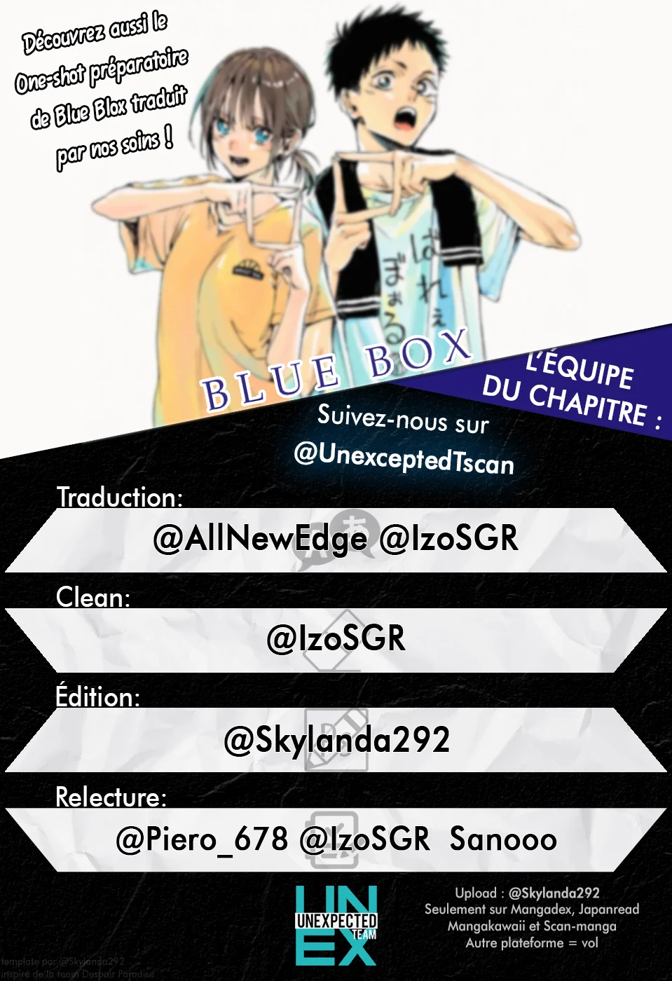 Read Blue Box VF Manga Online