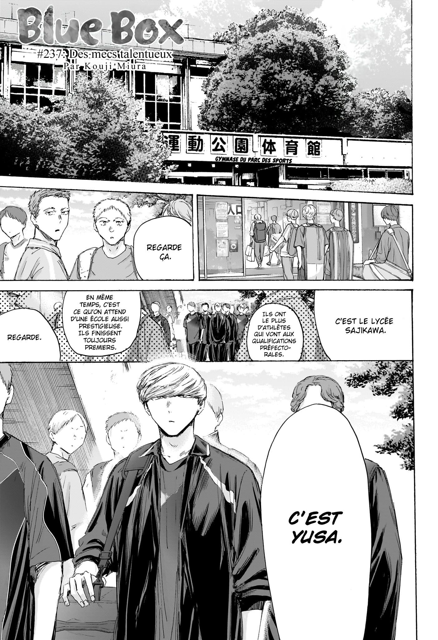 Read Blue Box VF Manga Online