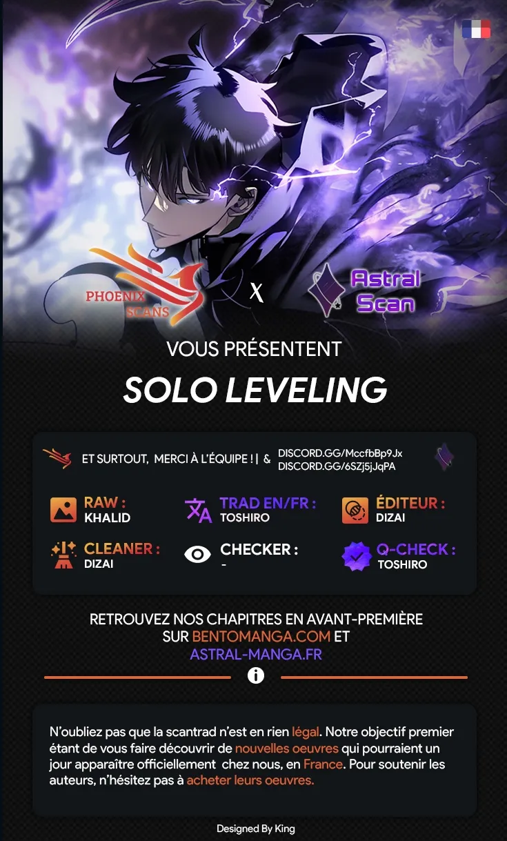 Read Solo Leveling VF Manga Online