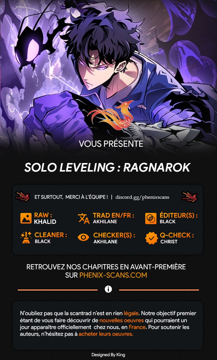 Read Solo leveling Ragnarok VF Manga Online