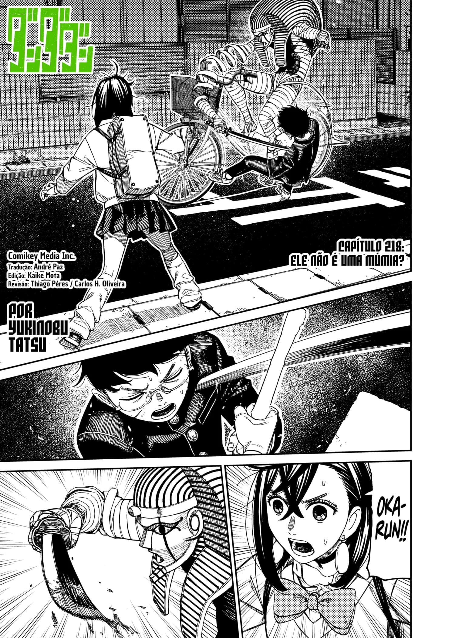 Read Dandadan Pt Br Manga Online