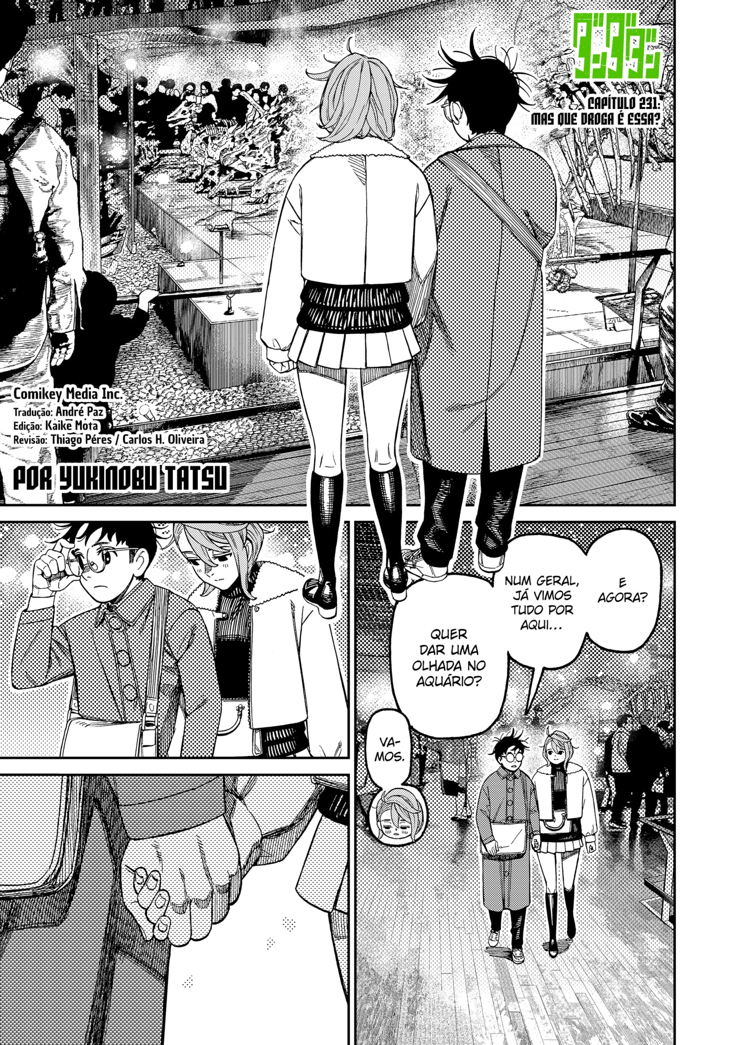 Read Dandadan Pt Br Manga Online