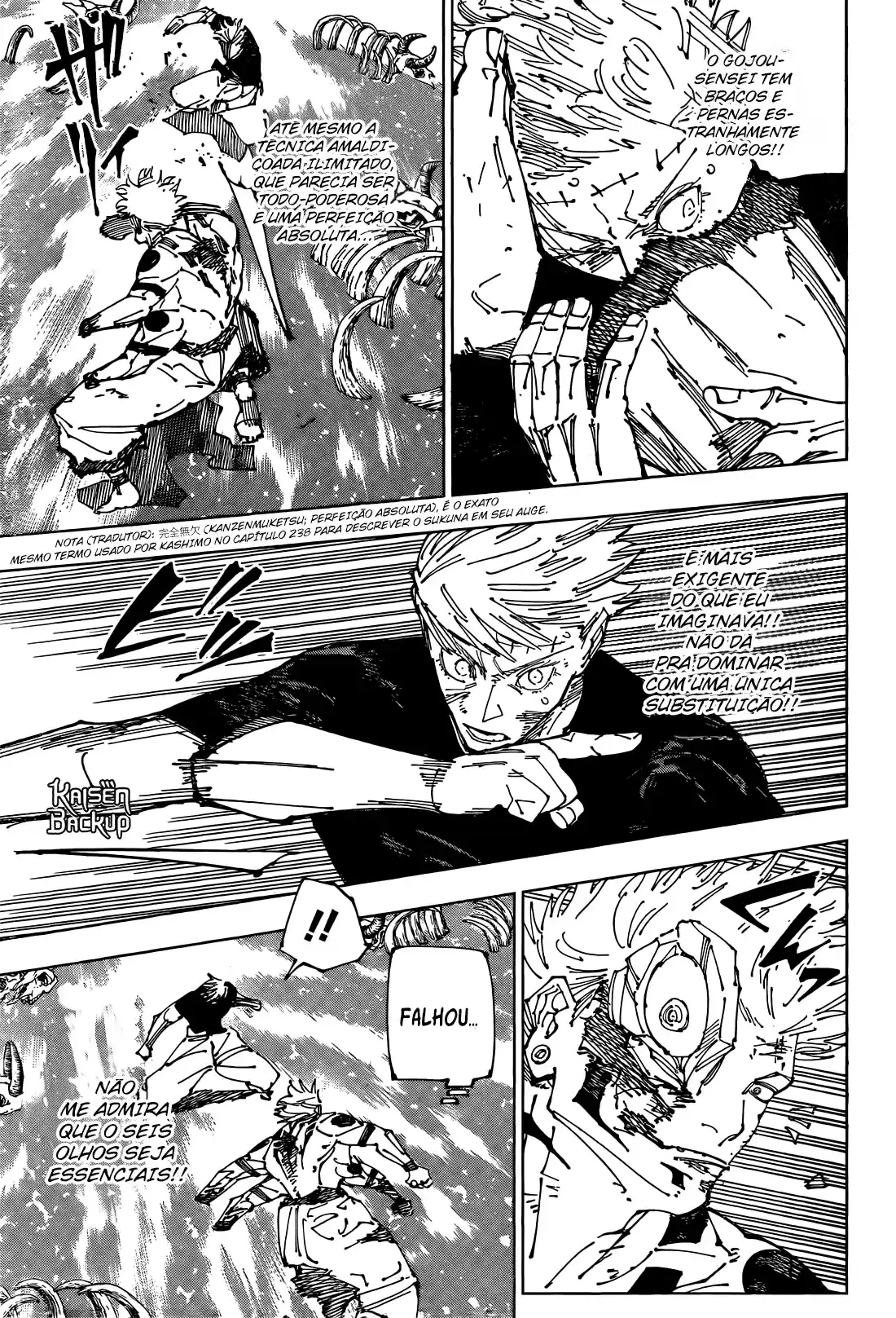 Read Jujutsu Kaisen Pt Br Manga Online