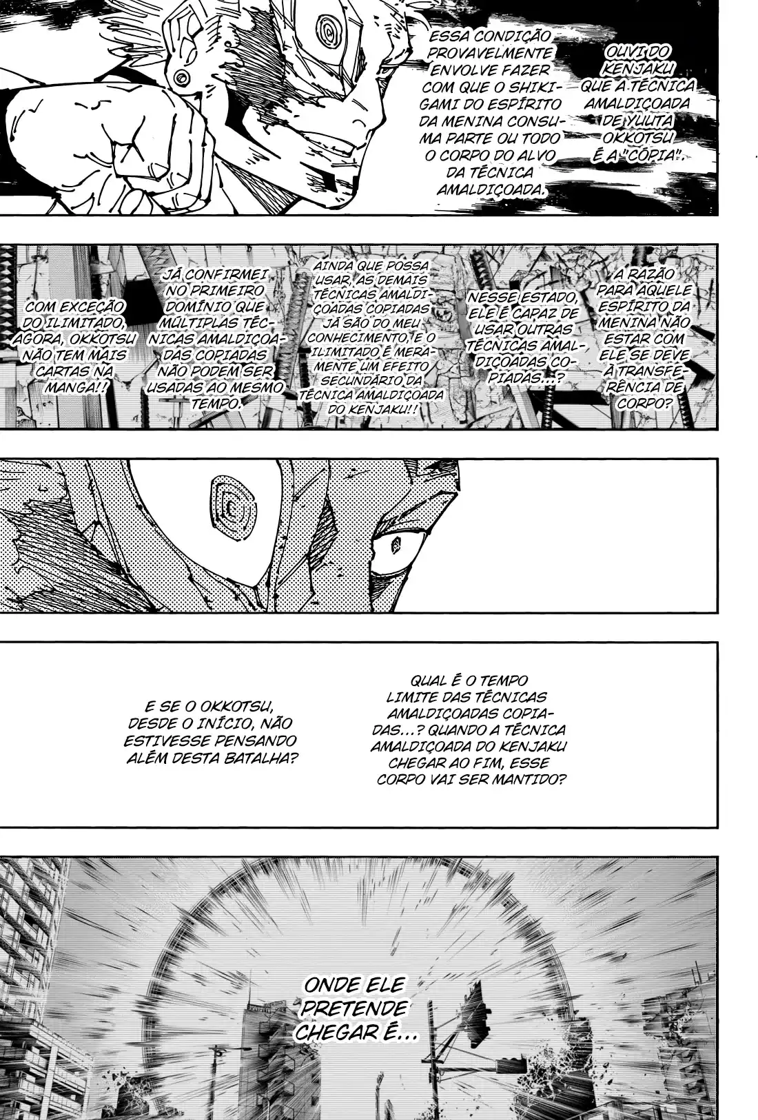Read Jujutsu Kaisen Pt Br Manga Online