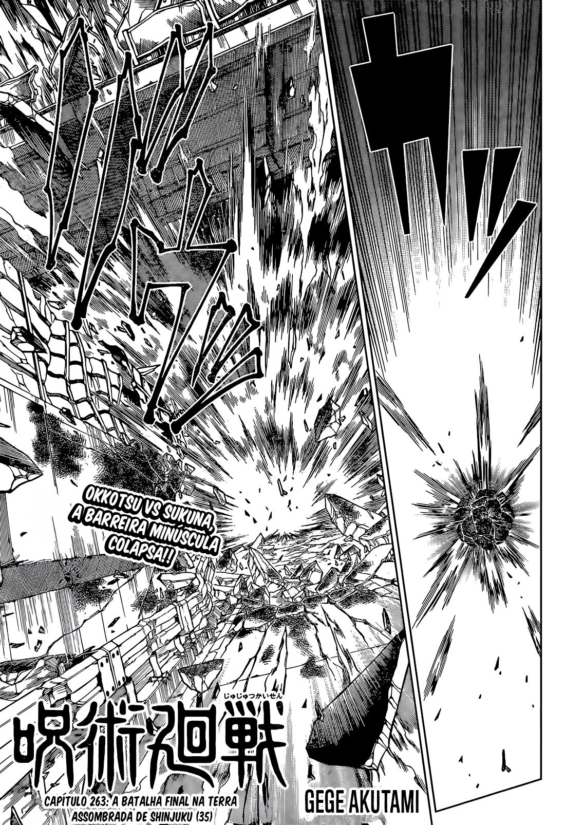Read Jujutsu Kaisen Pt Br Manga Online