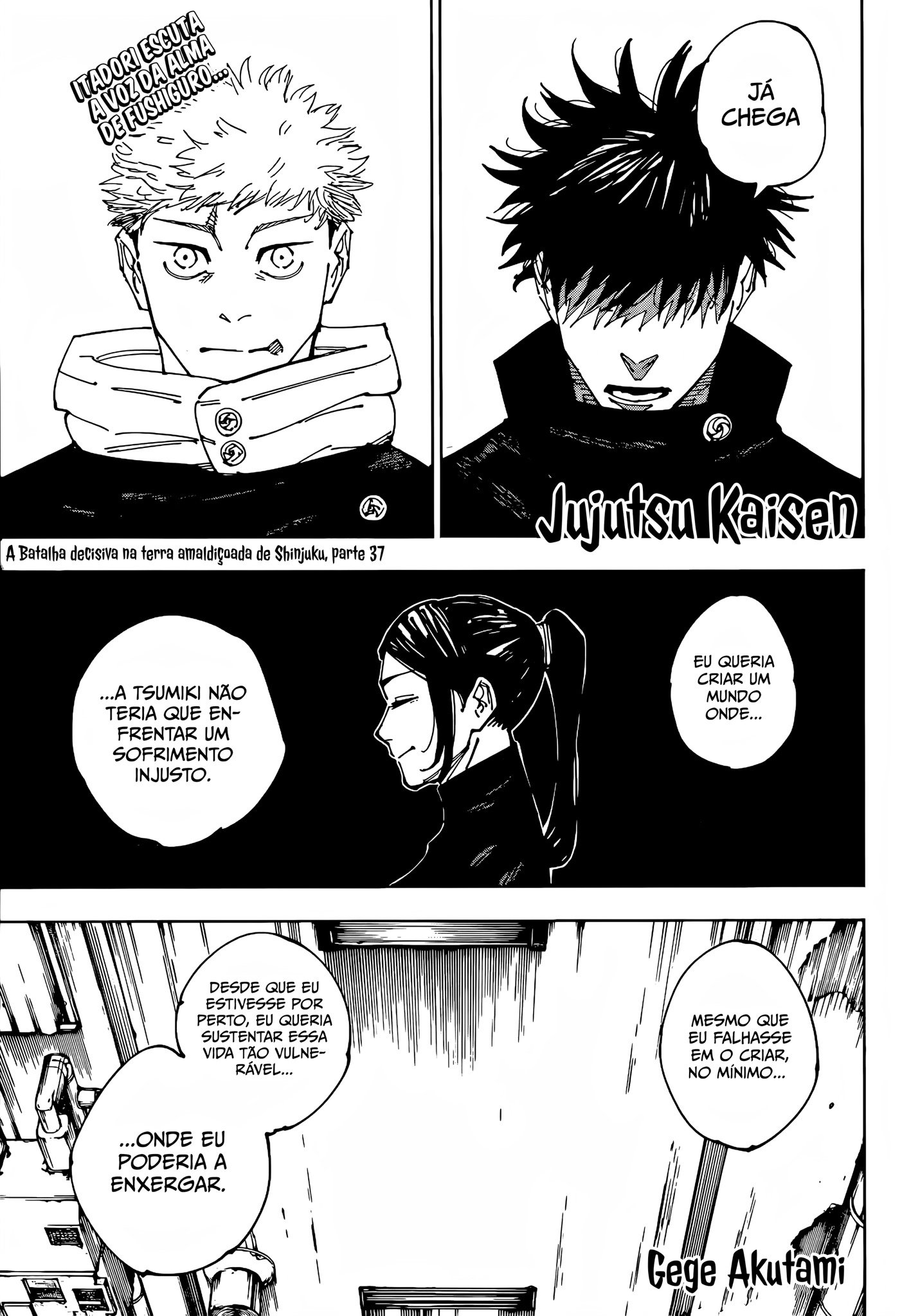 Read Jujutsu Kaisen Pt Br Manga Online