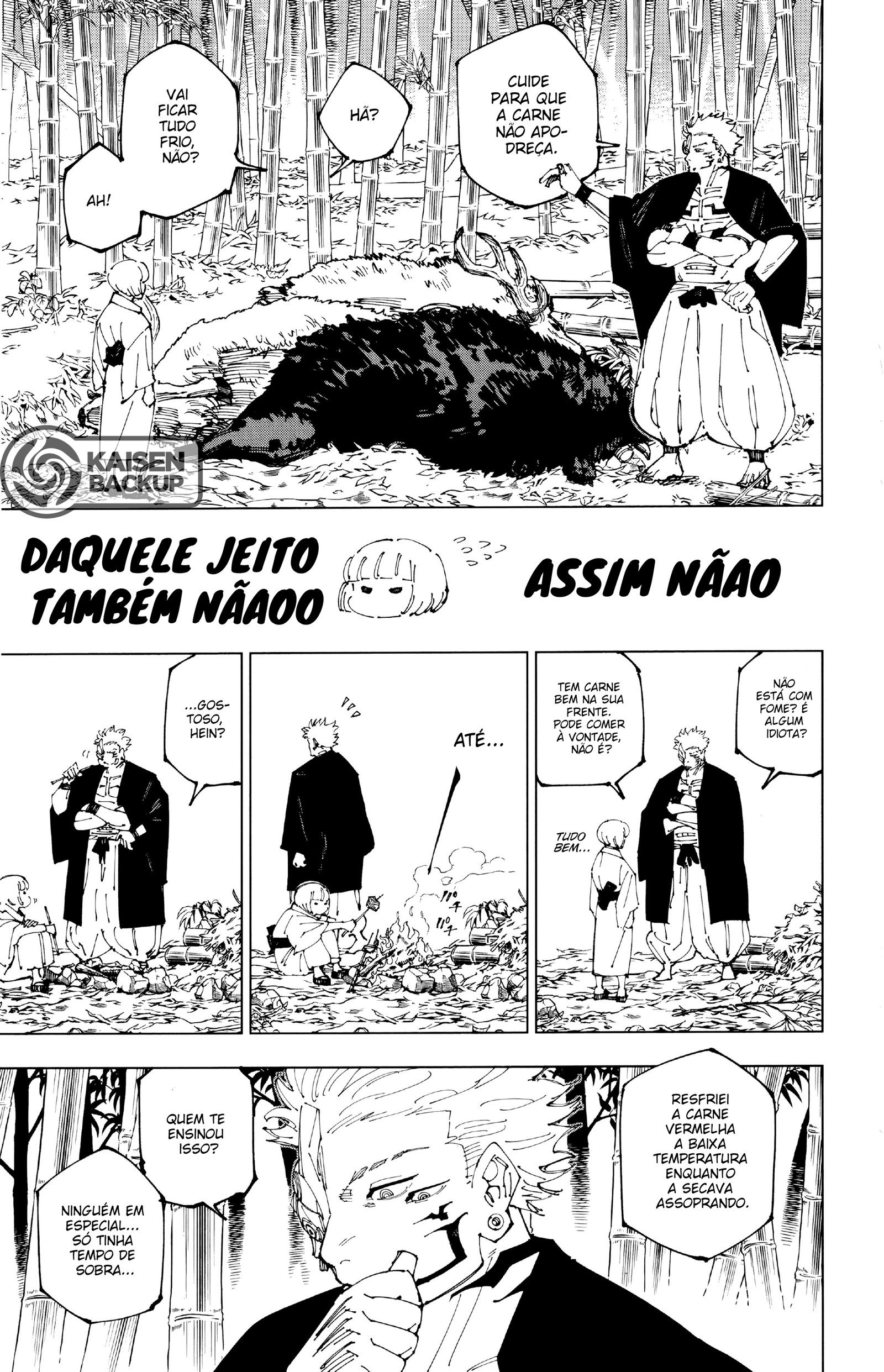 Read Jujutsu Kaisen Pt Br Manga Online