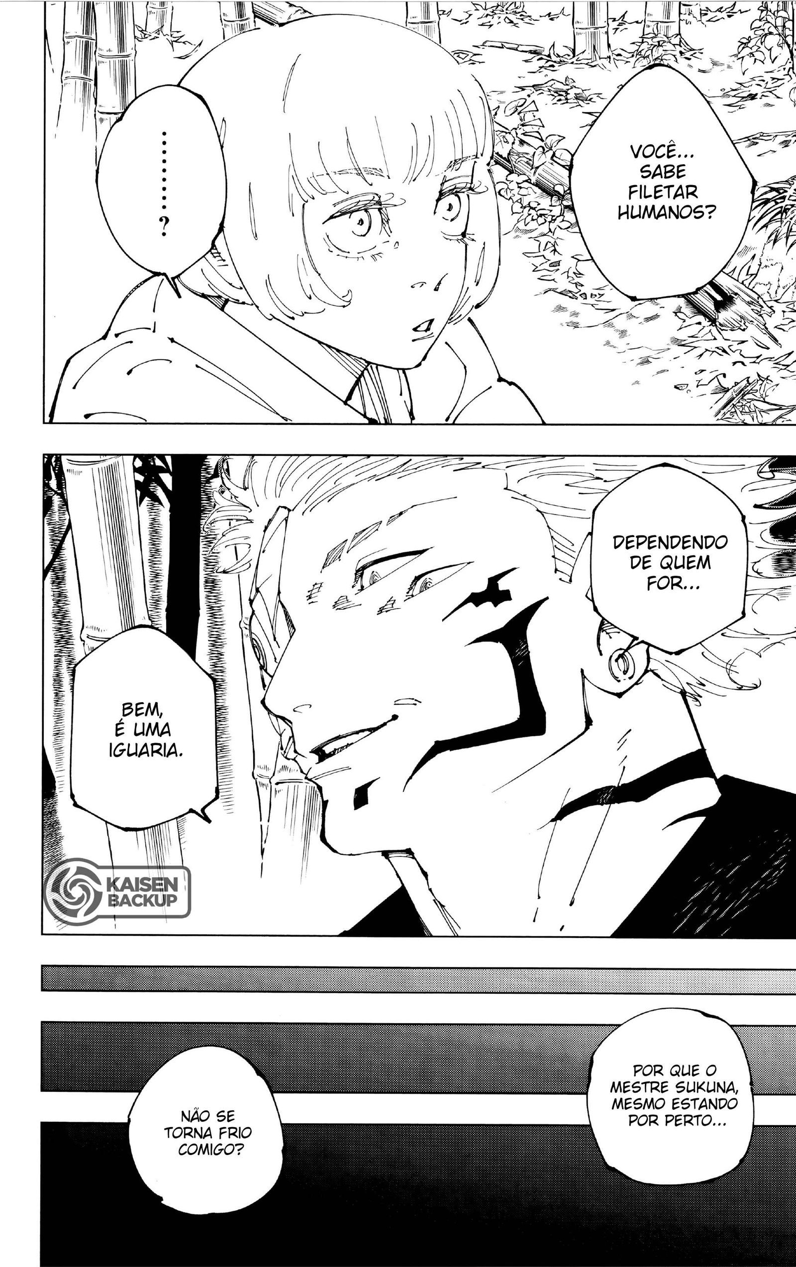 Read Jujutsu Kaisen Pt Br Manga Online