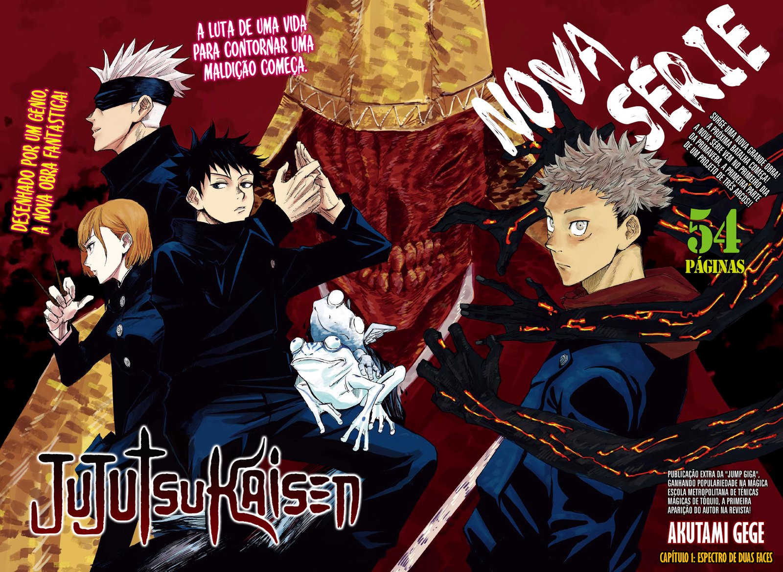 Read Jujutsu Kaisen Pt Br Manga Online