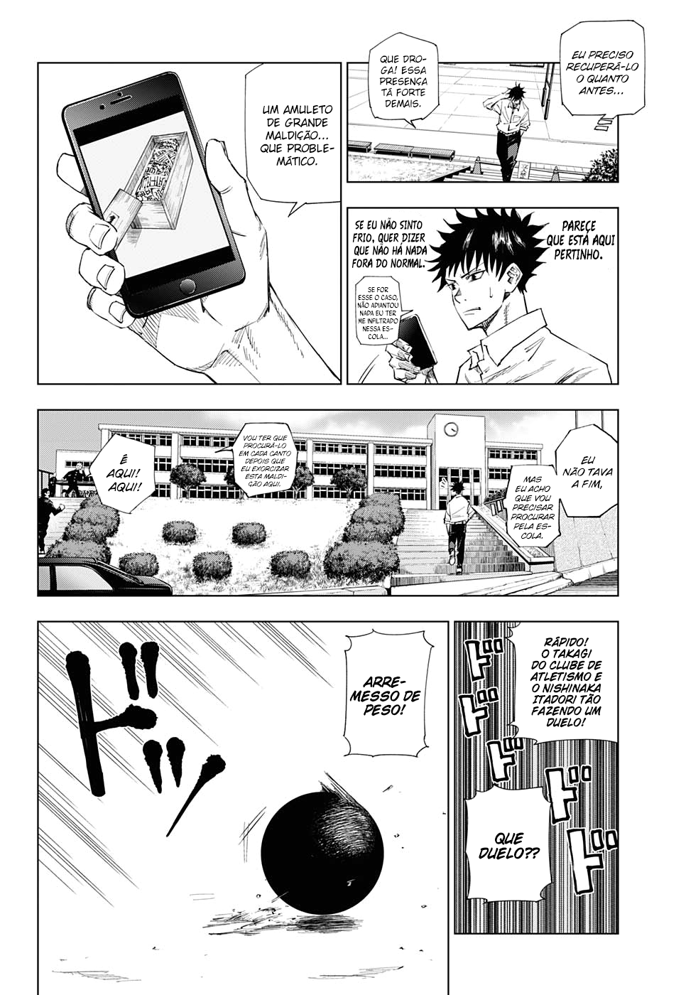 Read Jujutsu Kaisen Pt Br Manga Online
