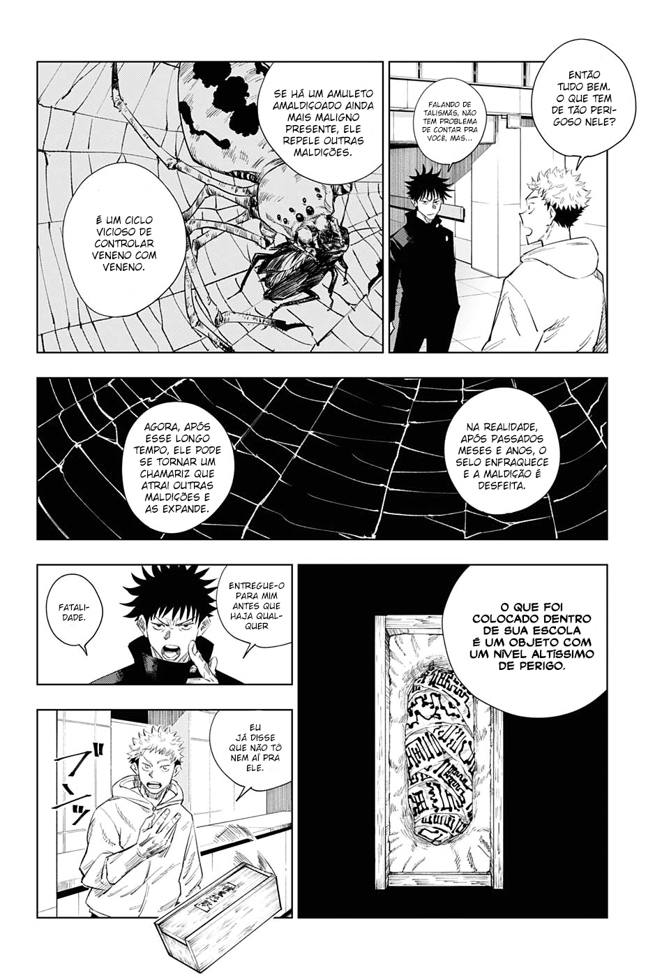 Read Jujutsu Kaisen Pt Br Manga Online