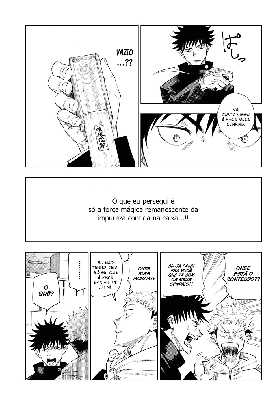Read Jujutsu Kaisen Pt Br Manga Online