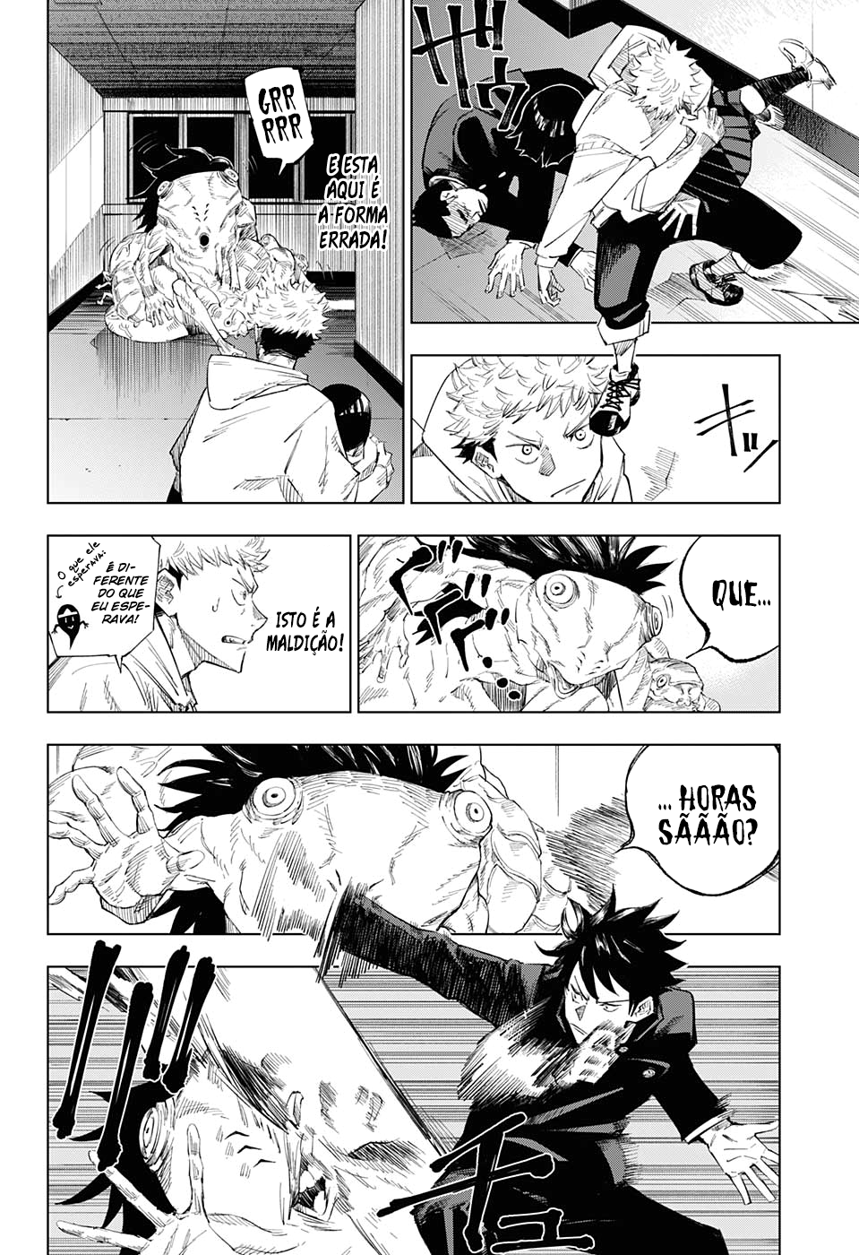 Read Jujutsu Kaisen Pt Br Manga Online