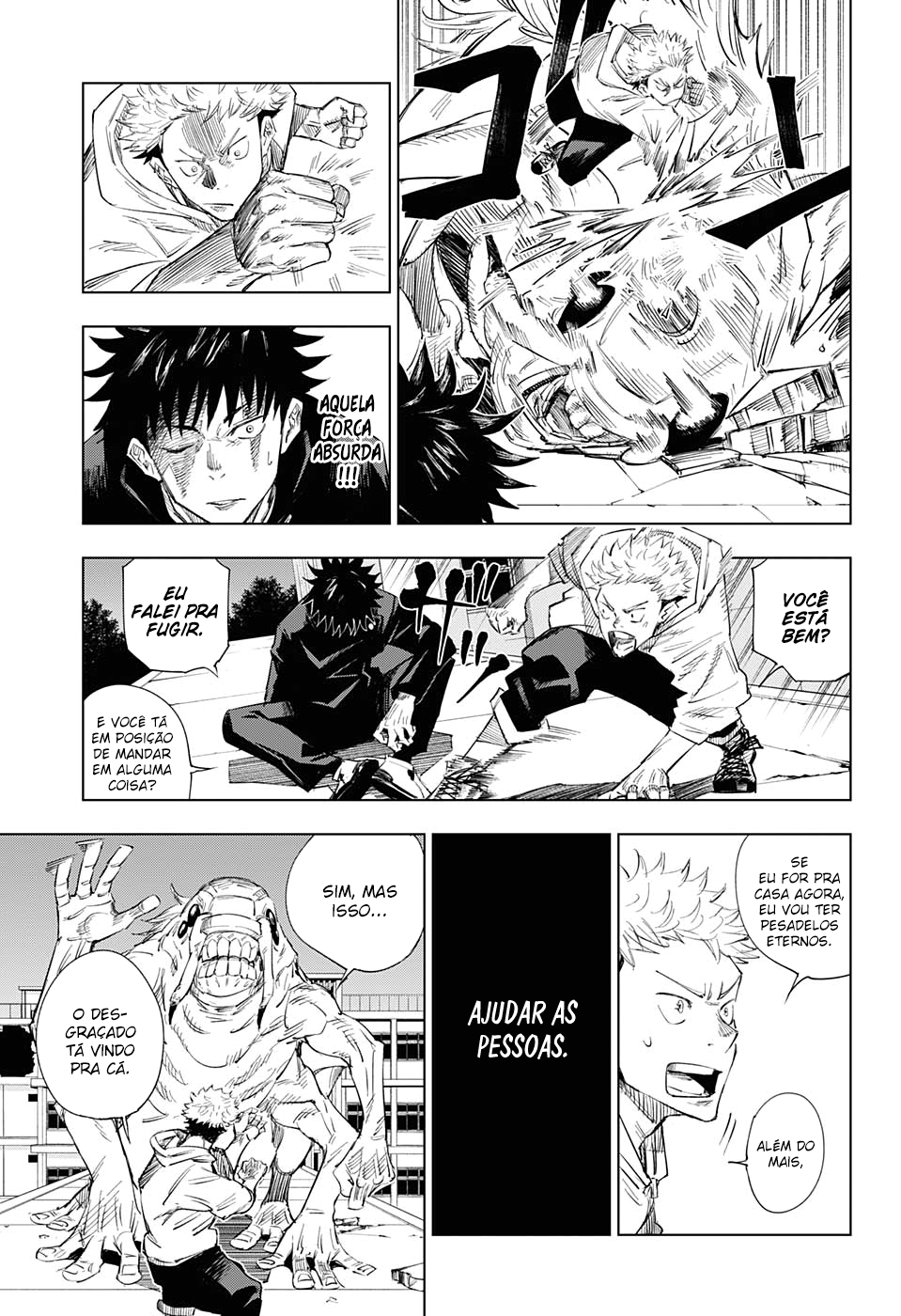 Read Jujutsu Kaisen Pt Br Manga Online