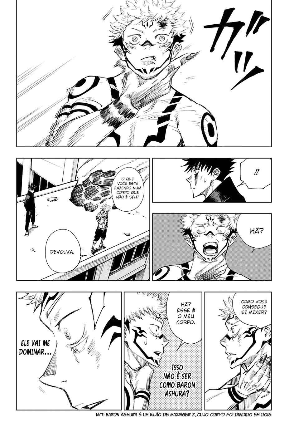 Read Jujutsu Kaisen Pt Br Manga Online
