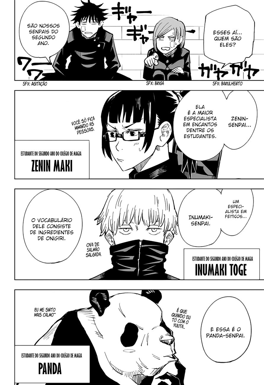 Read Jujutsu Kaisen Pt Br Manga Online