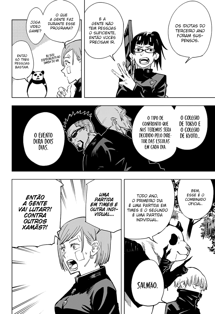 Read Jujutsu Kaisen Pt Br Manga Online