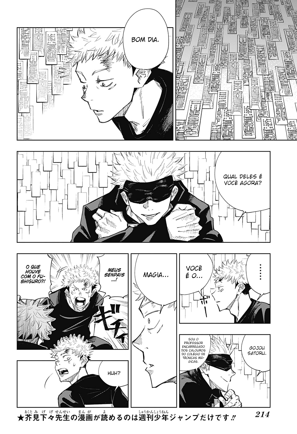 Read Jujutsu Kaisen Pt Br Manga Online