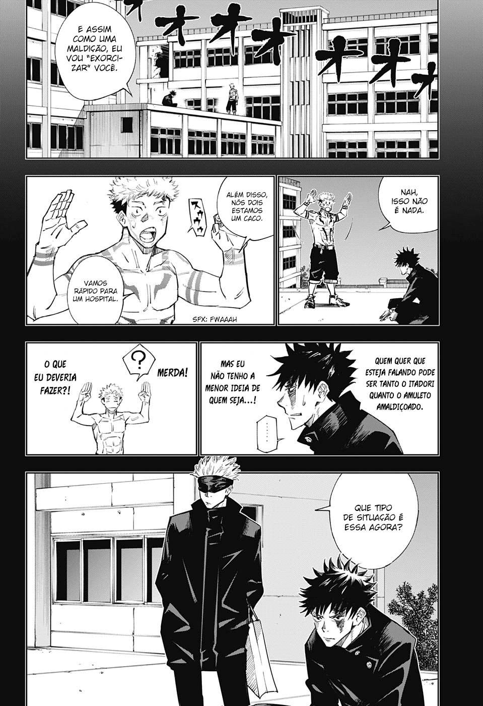 Read Jujutsu Kaisen Pt Br Manga Online