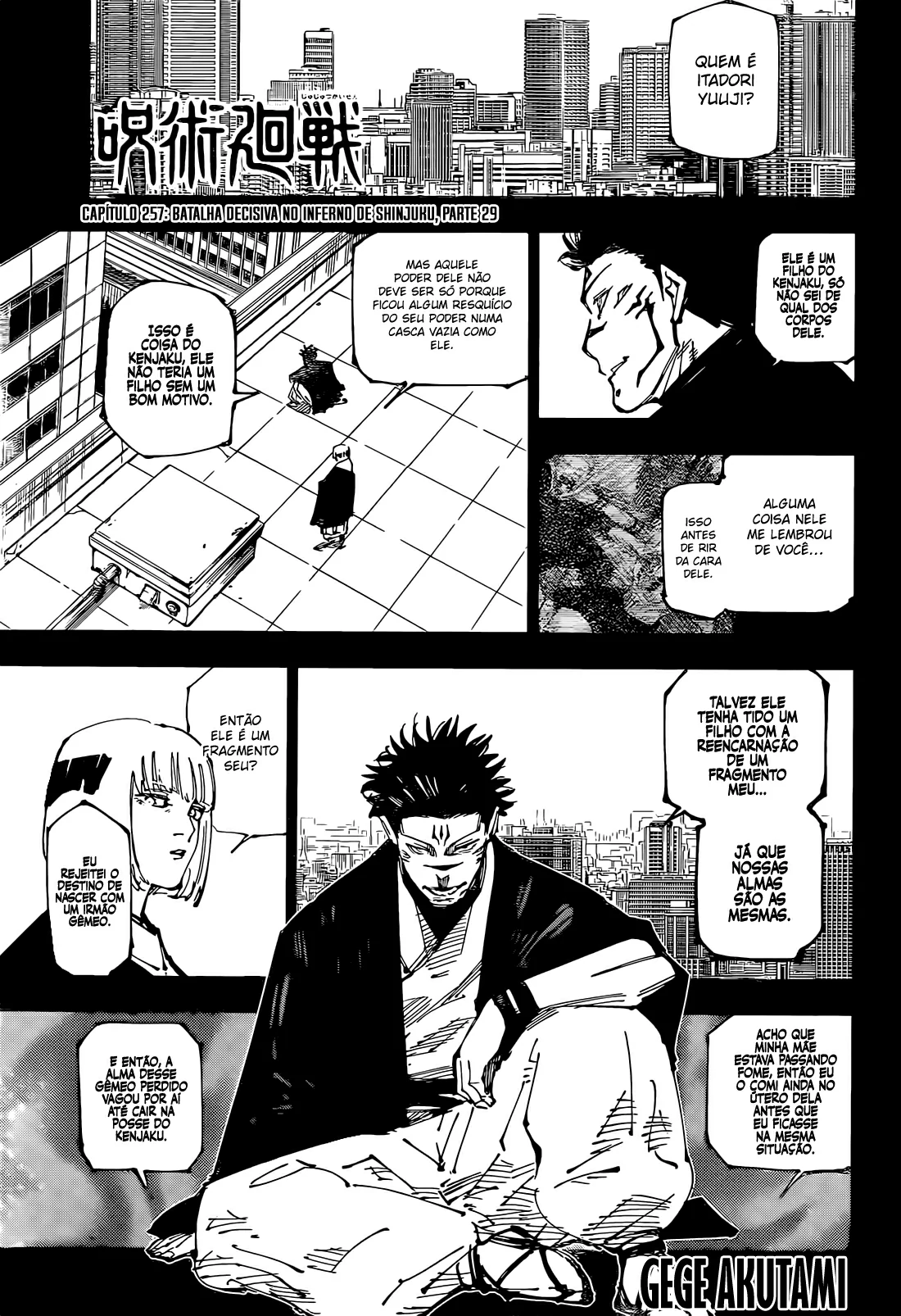 Read Jujutsu Kaisen Pt Br Manga Online