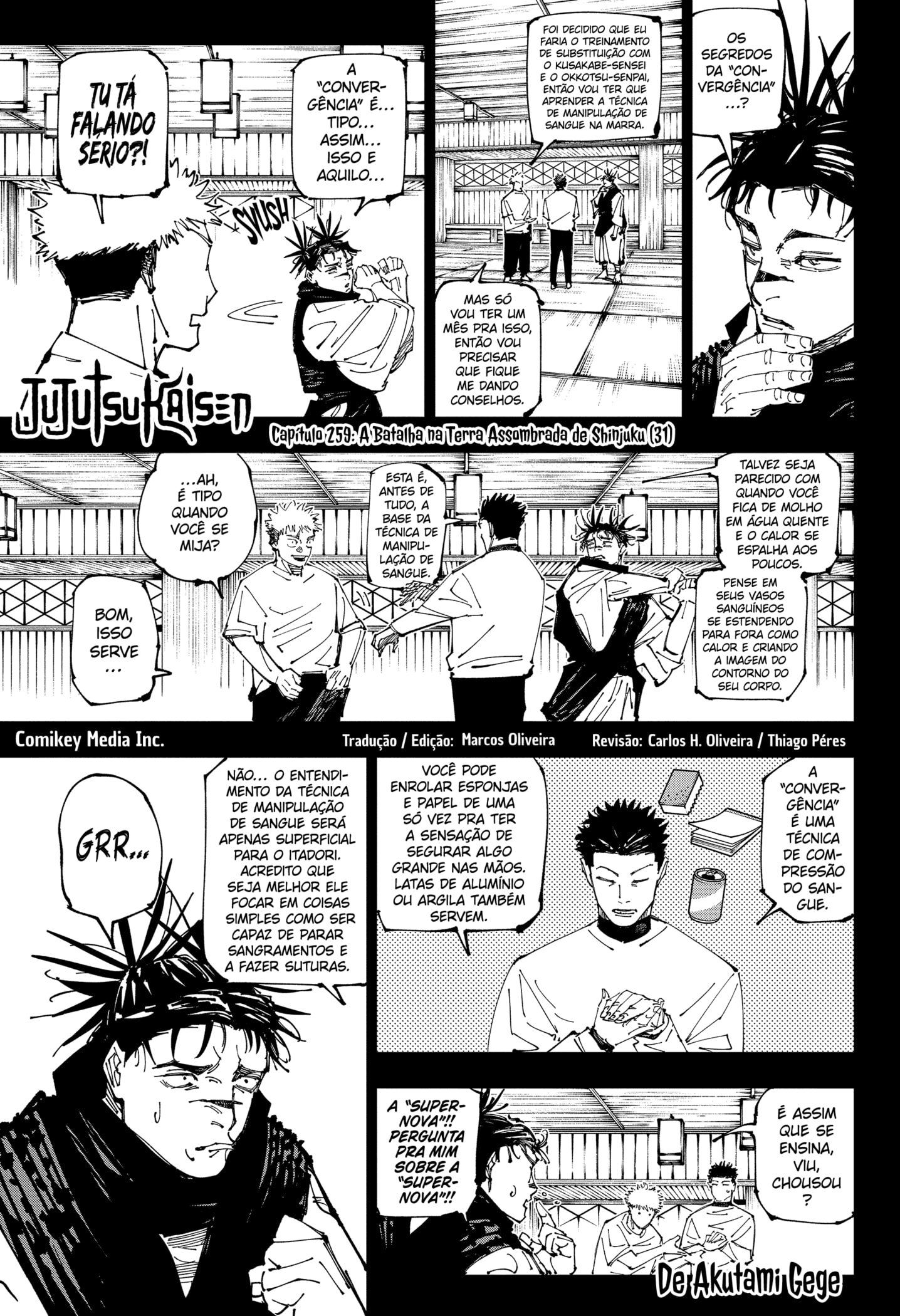 Read Jujutsu Kaisen Pt Br Manga Online