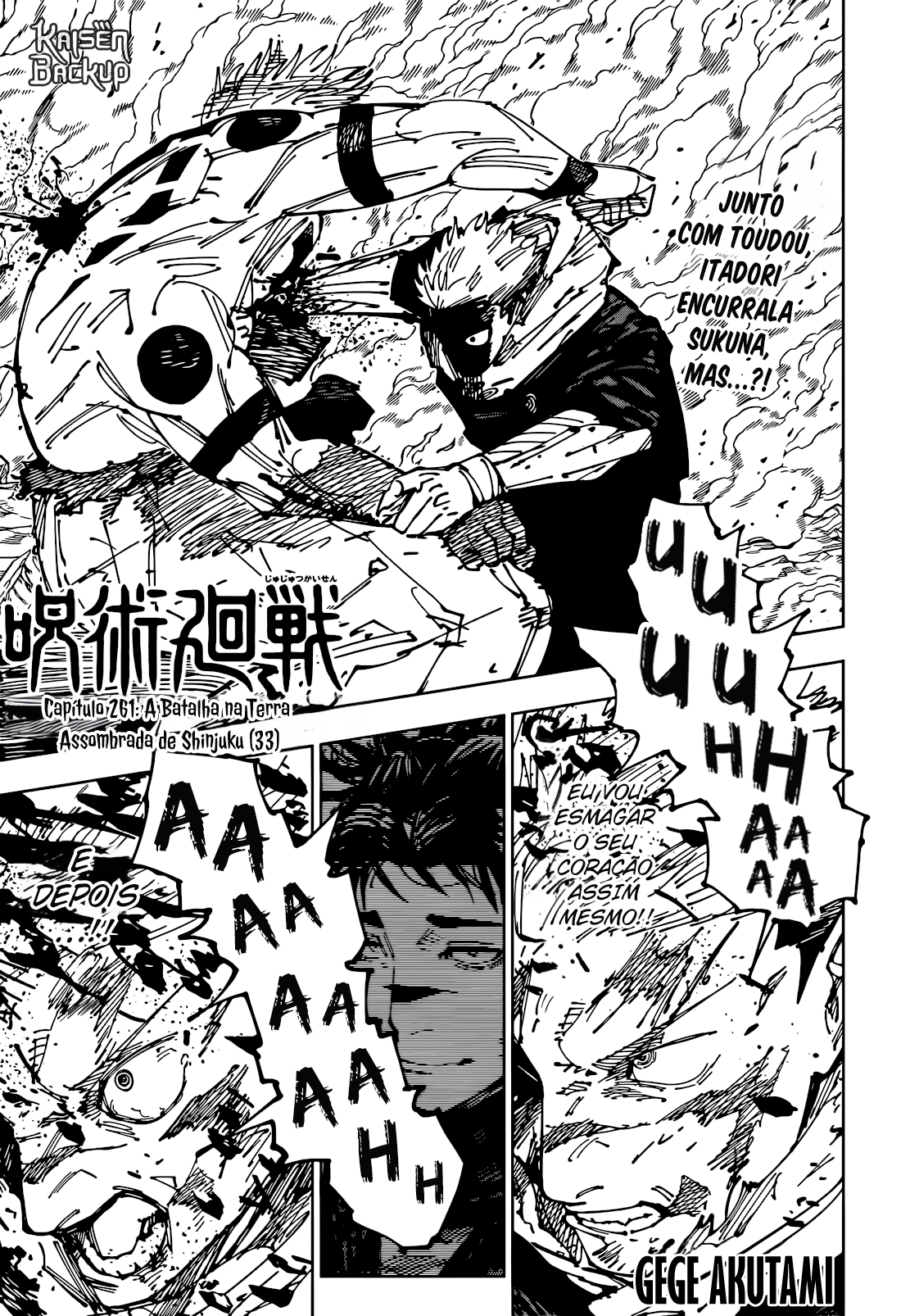 Read Jujutsu Kaisen Pt Br Manga Online