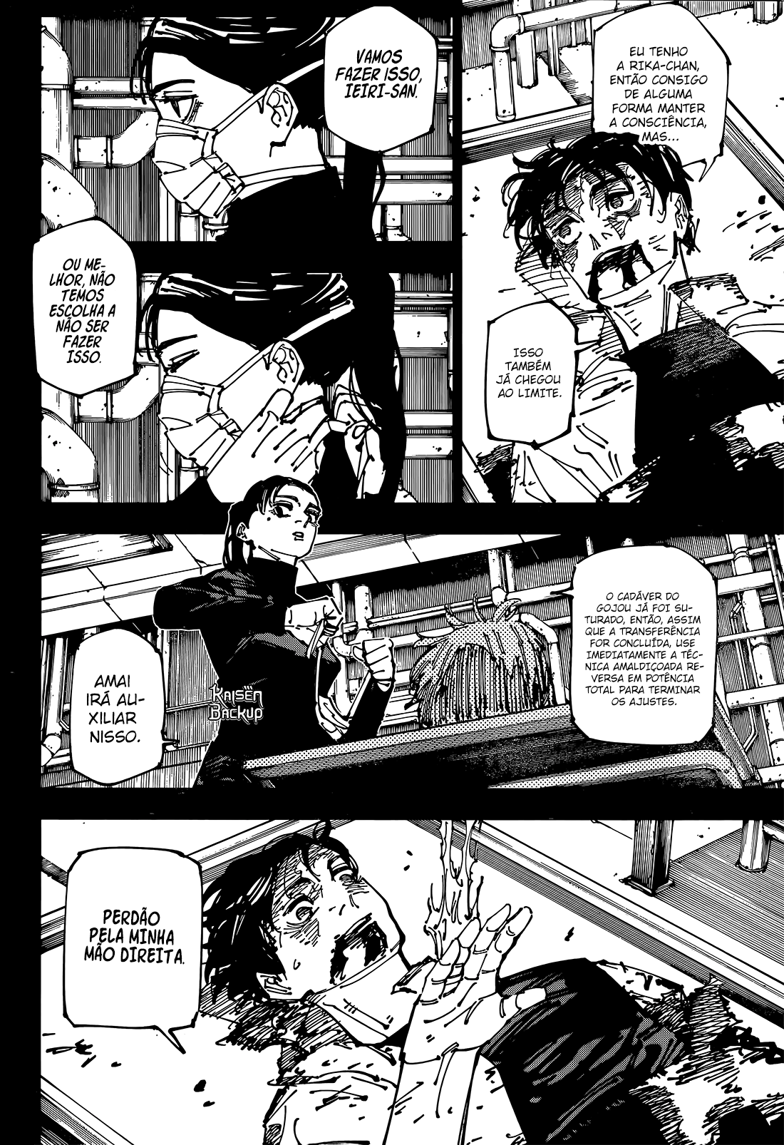 Read Jujutsu Kaisen Pt Br Manga Online