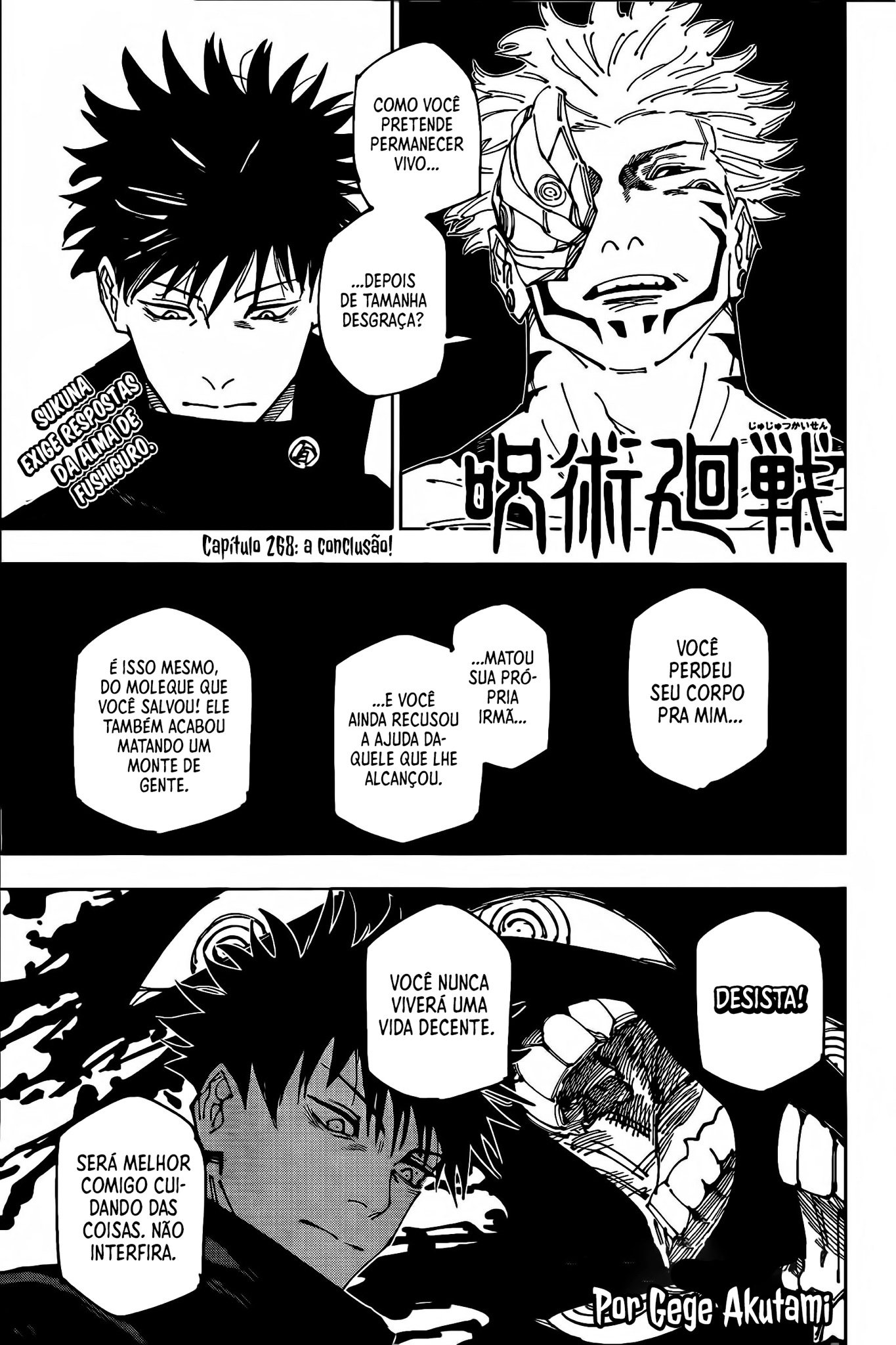 Read Jujutsu Kaisen Pt Br Manga Online