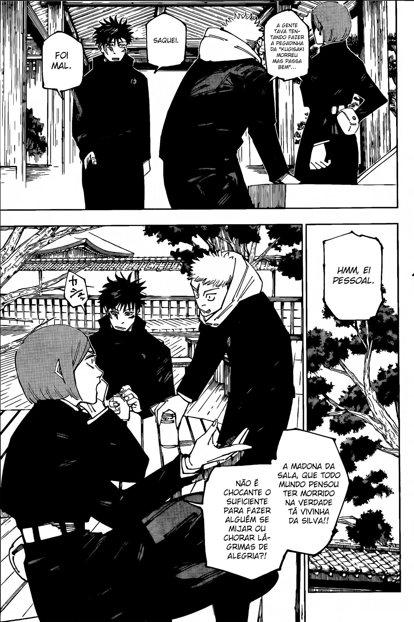 Read Jujutsu Kaisen Pt Br Manga Online