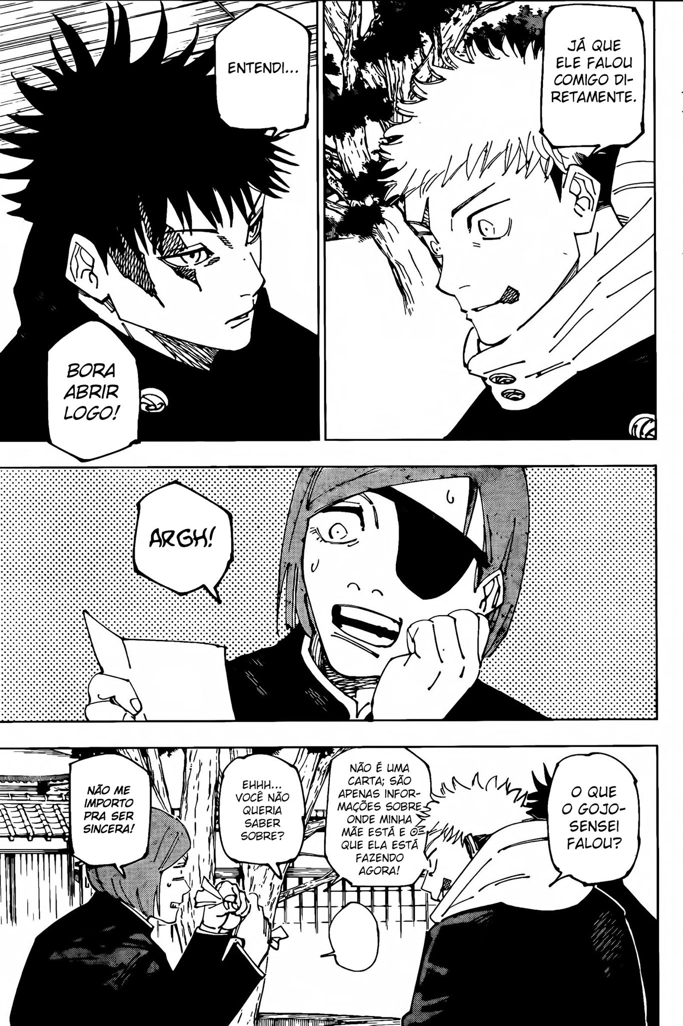 Read Jujutsu Kaisen Pt Br Manga Online