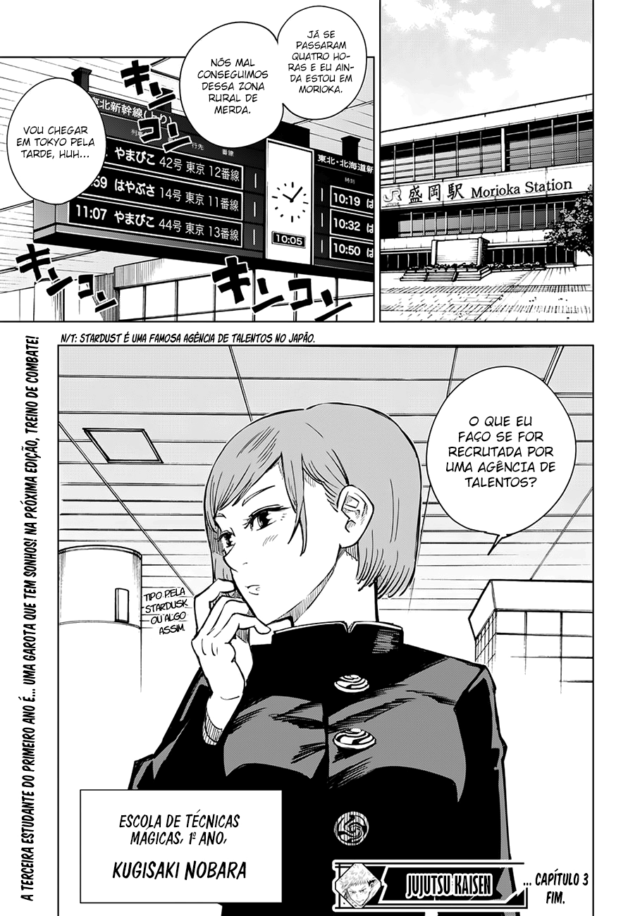 Read Jujutsu Kaisen Pt Br Manga Online