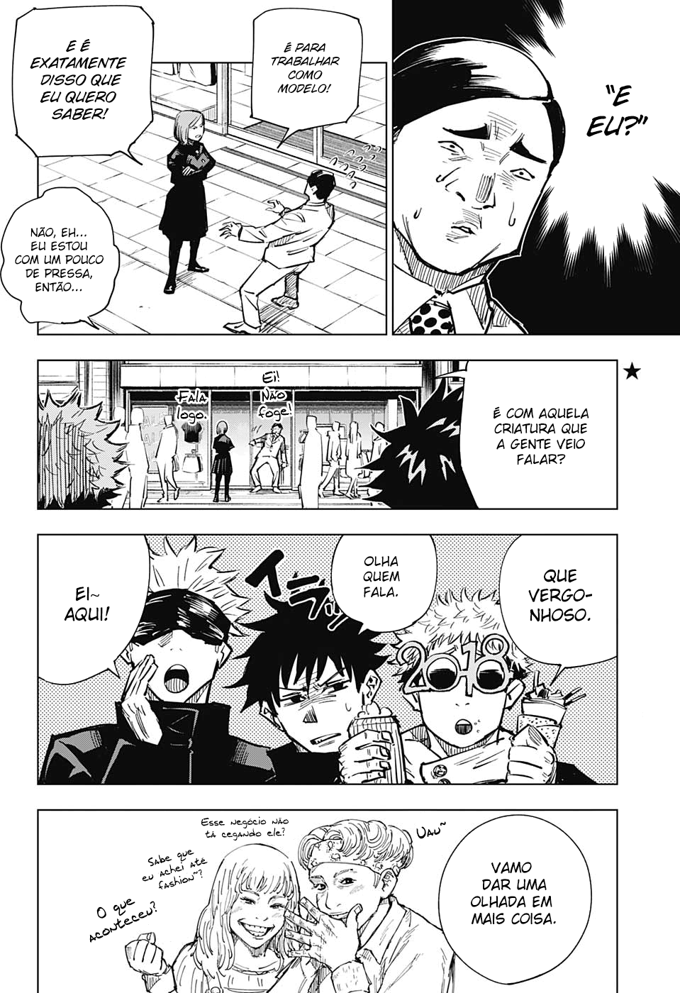 Read Jujutsu Kaisen Pt Br Manga Online