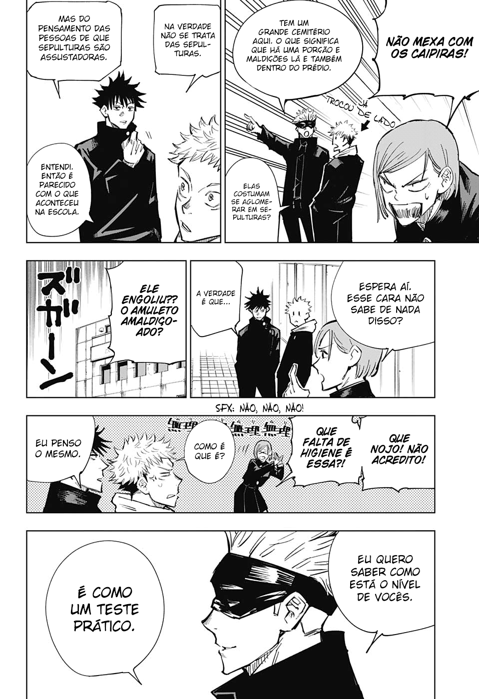Read Jujutsu Kaisen Pt Br Manga Online