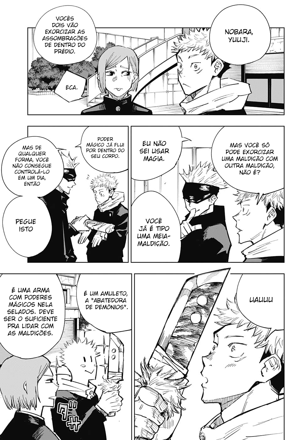Read Jujutsu Kaisen Pt Br Manga Online