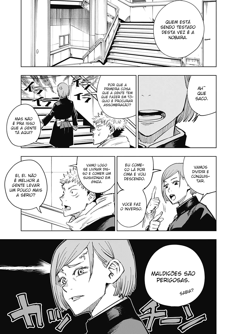 Read Jujutsu Kaisen Pt Br Manga Online