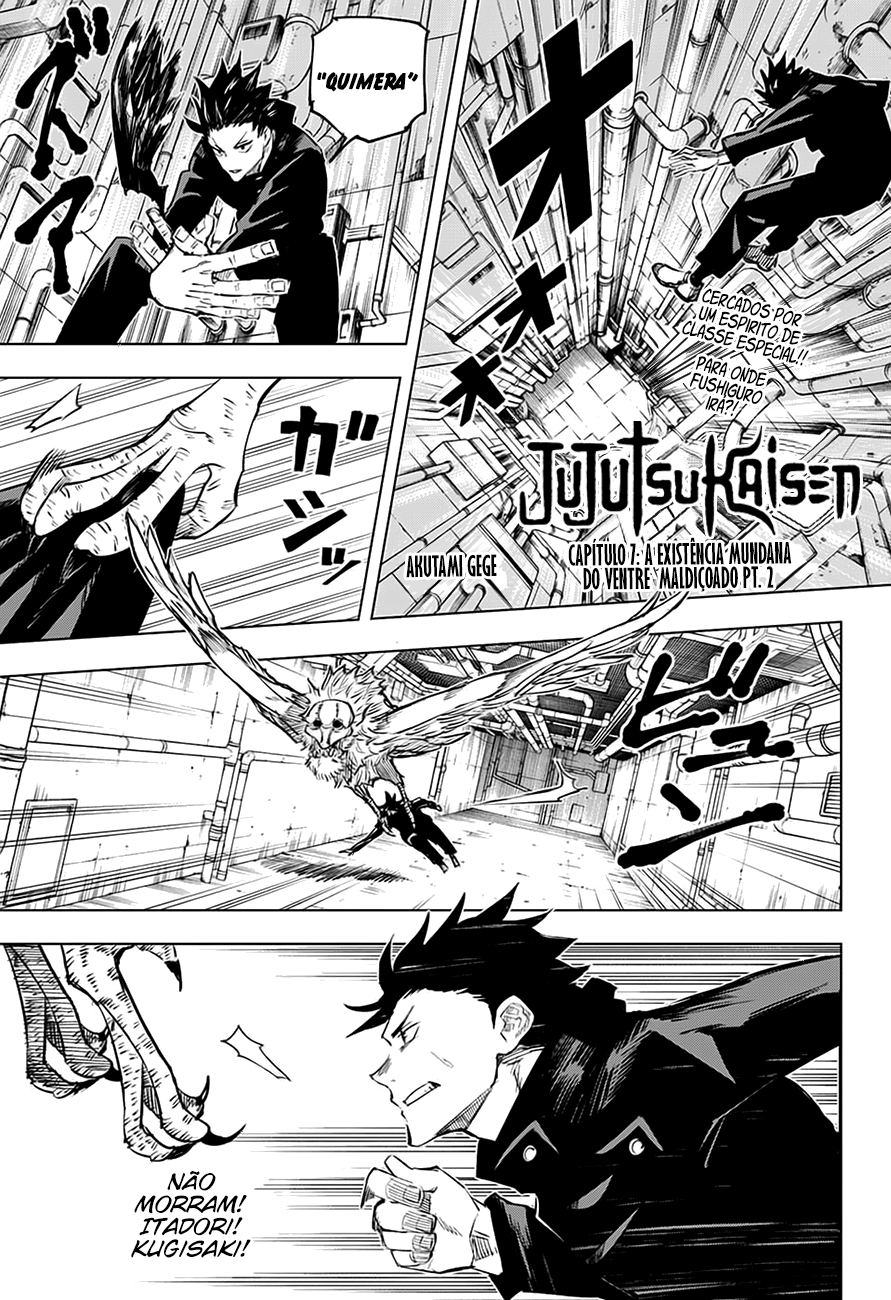Read Jujutsu Kaisen Pt Br Manga Online