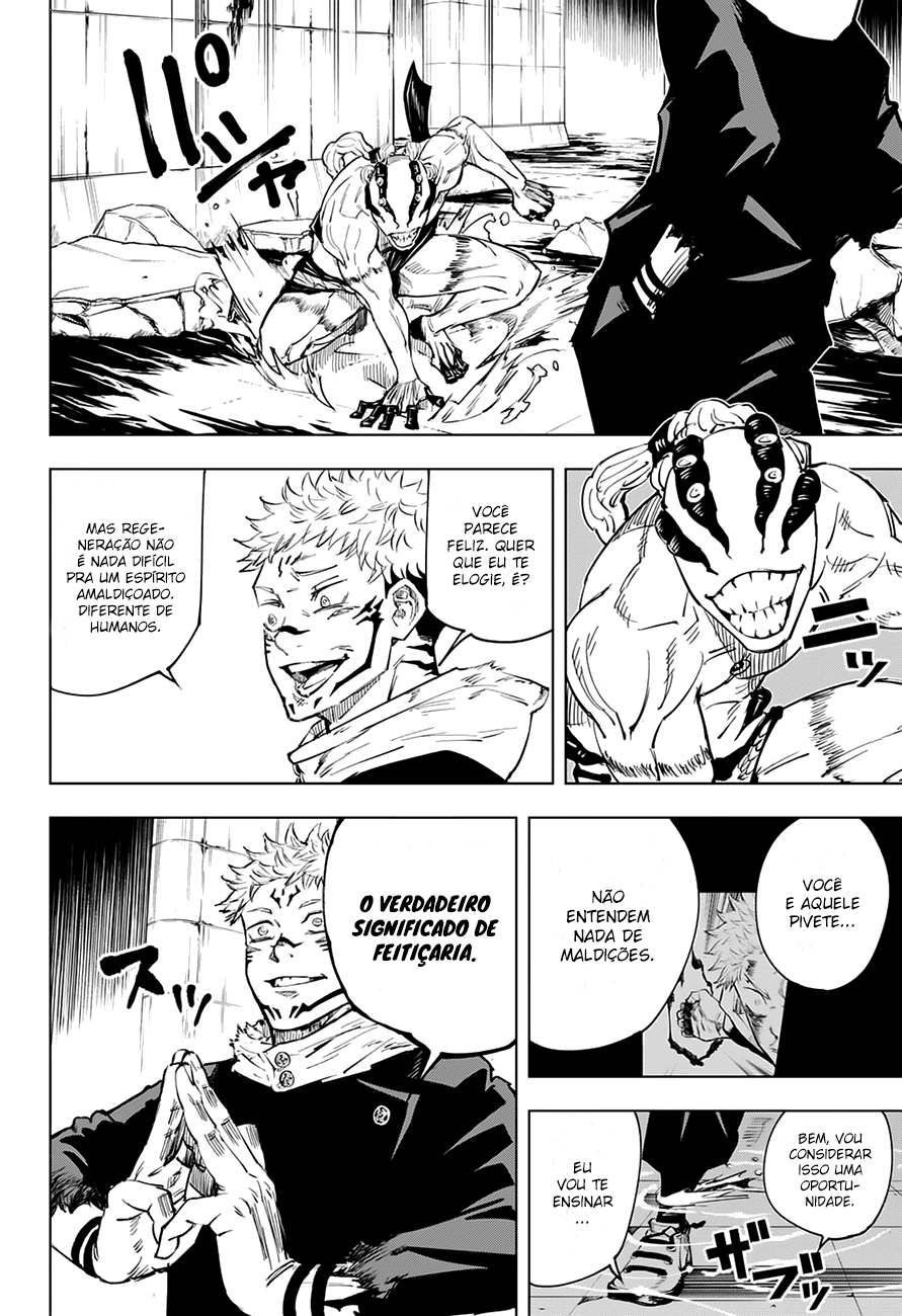 Read Jujutsu Kaisen Pt Br Manga Online