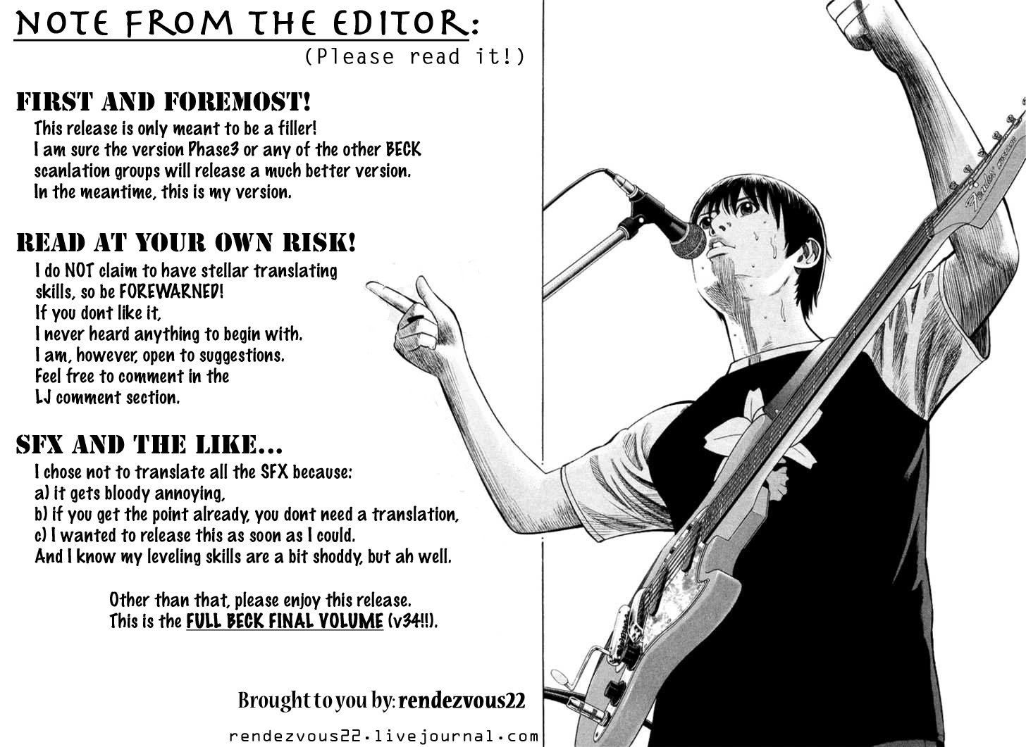 Read Beck En Manga Online