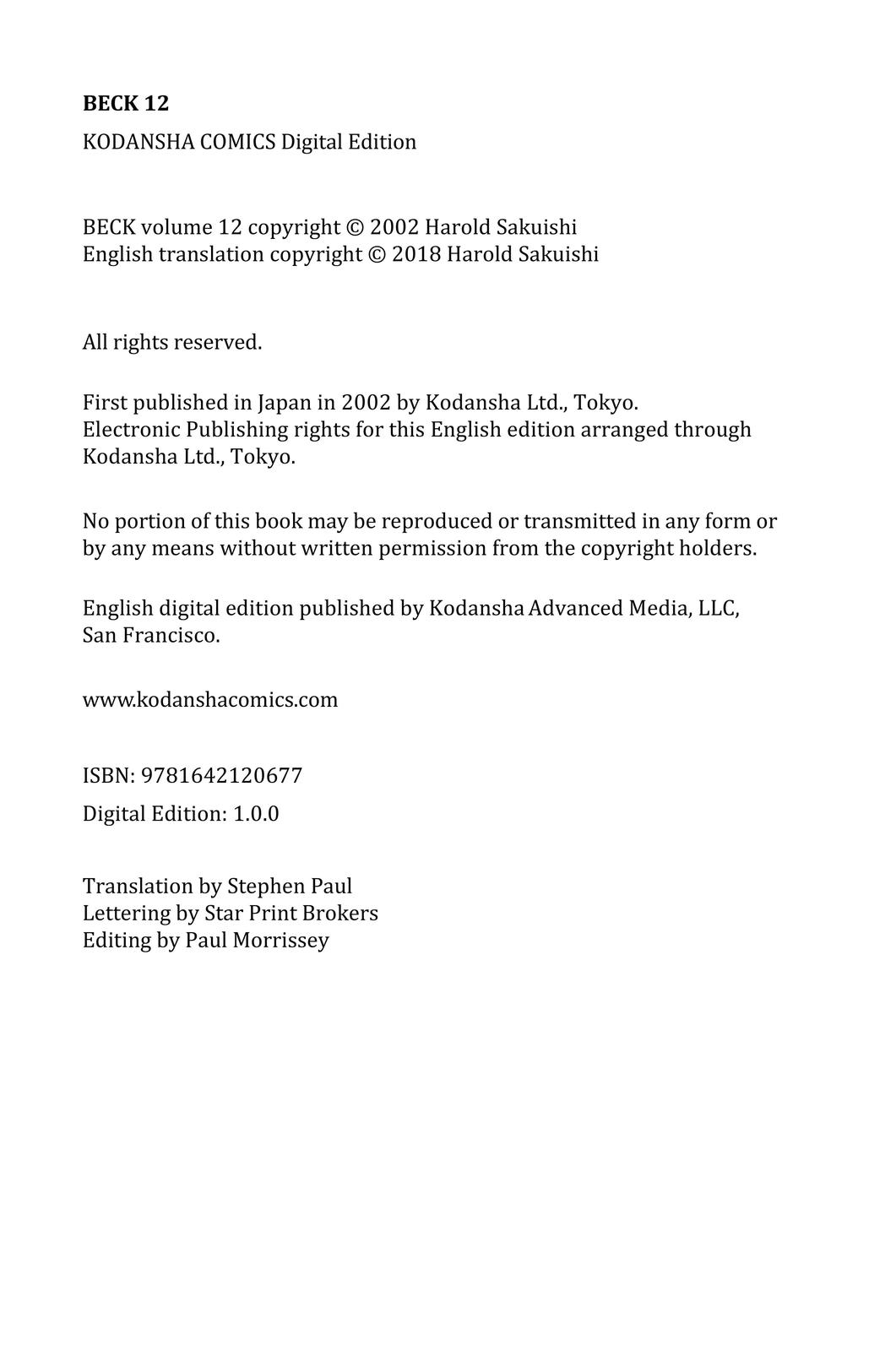 Read Beck En Manga Online
