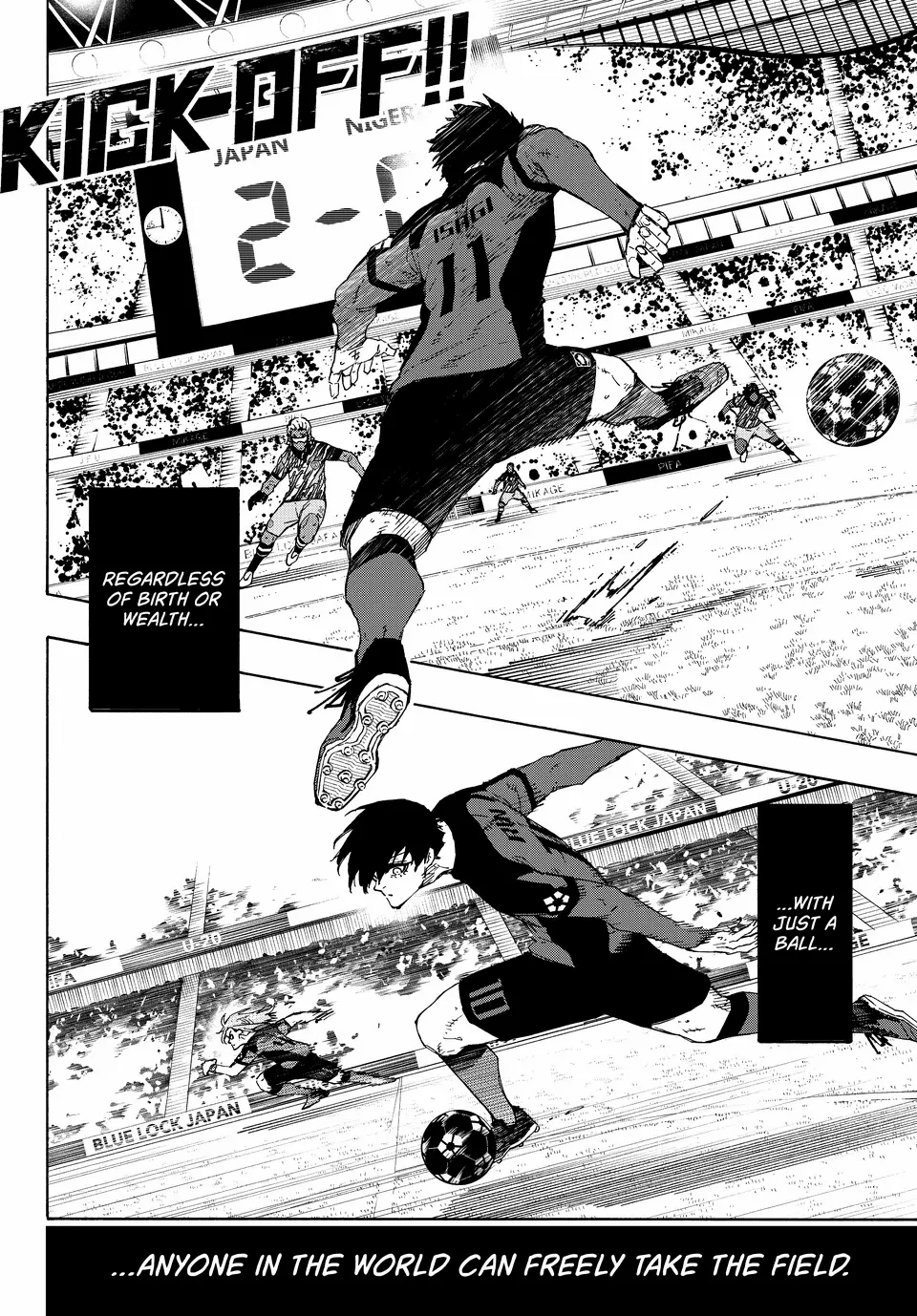 Read Blue lock En Manga Online