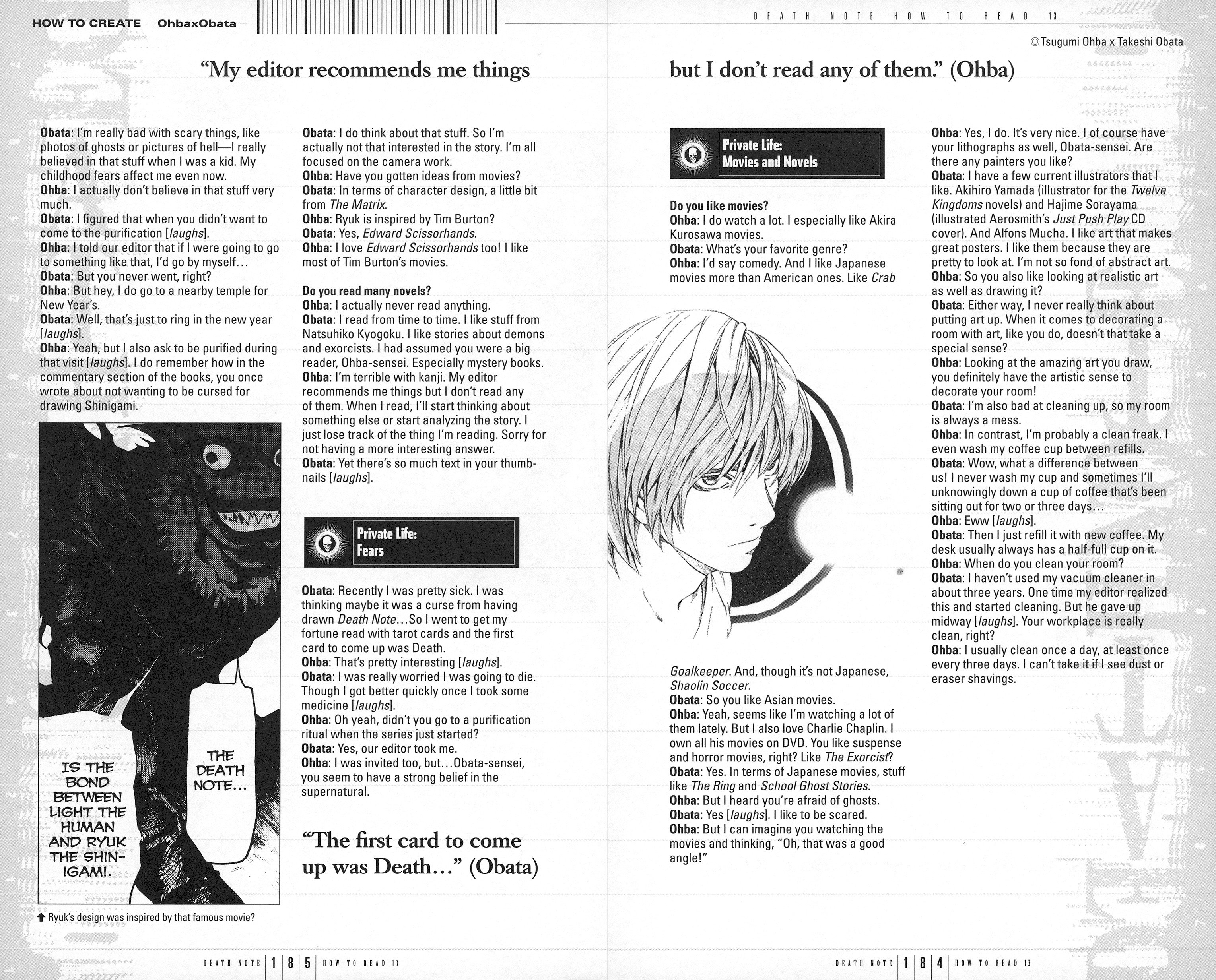Read Death Note En Manga Online