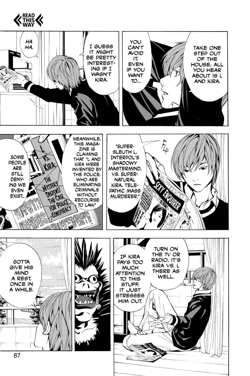 Read Death Note En Manga Online