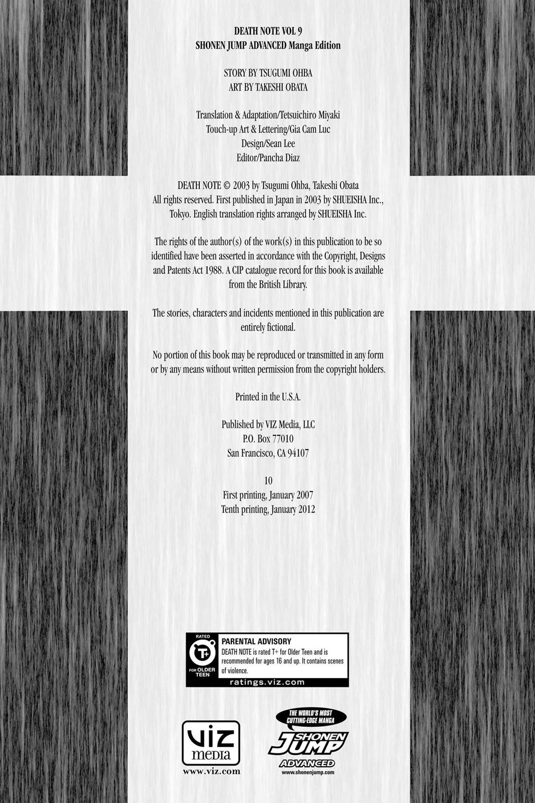 Read Death Note En Manga Online
