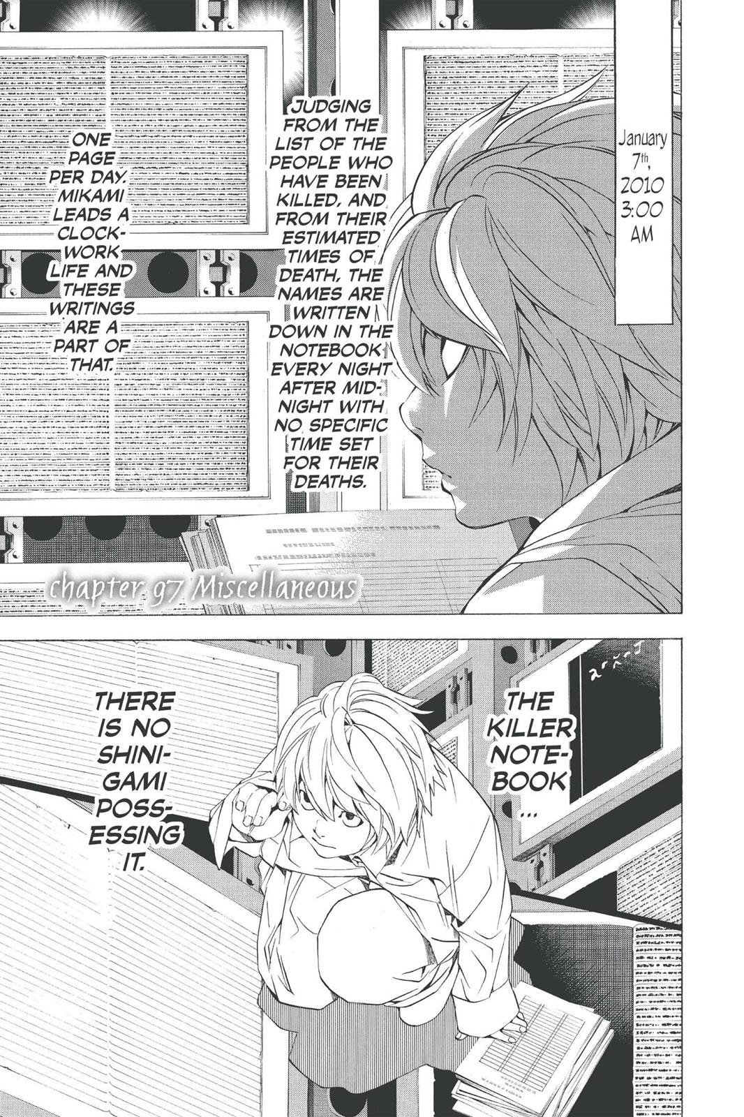 Read Death Note En Manga Online