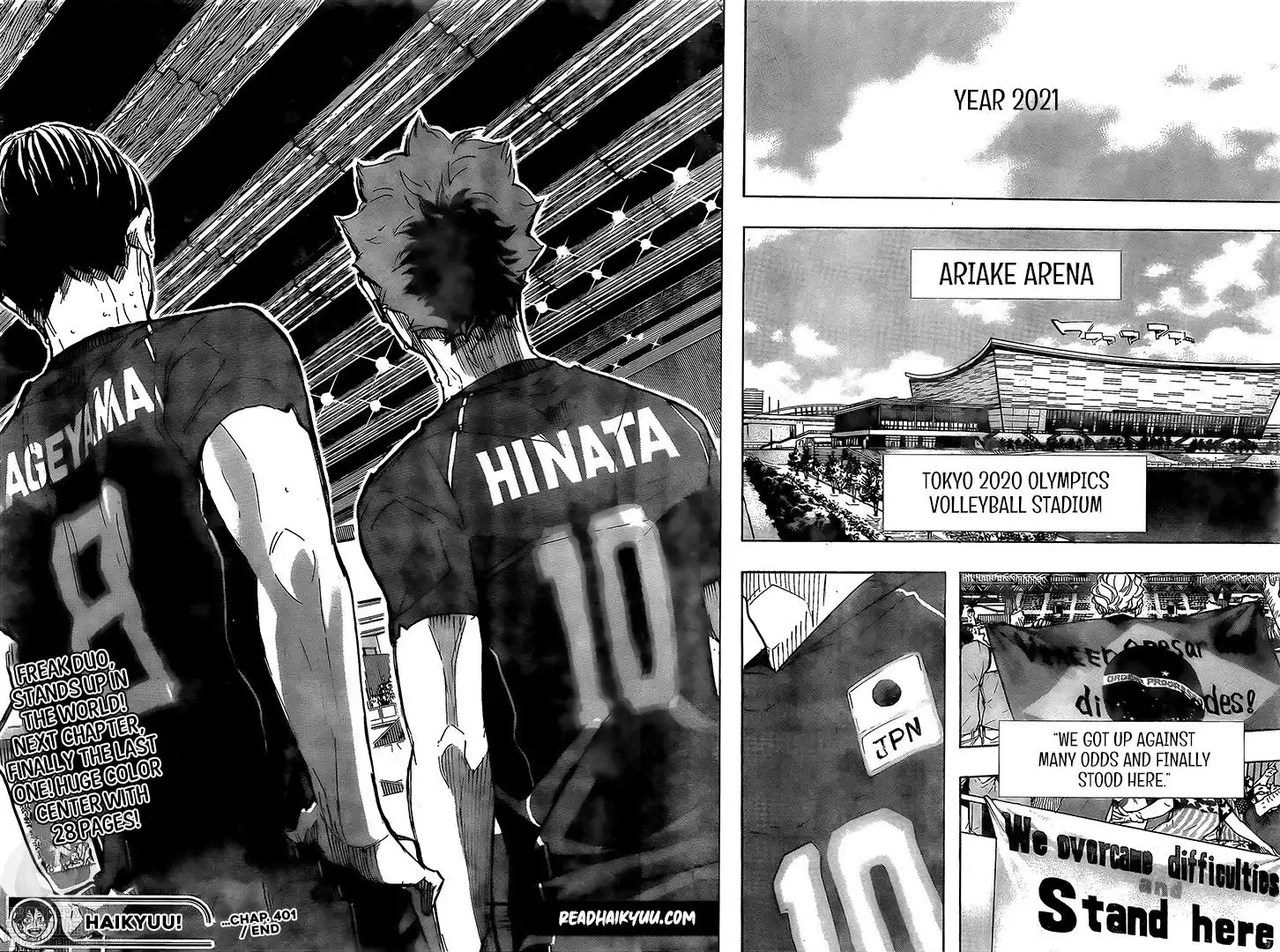 Read Haikyuu En Manga Online