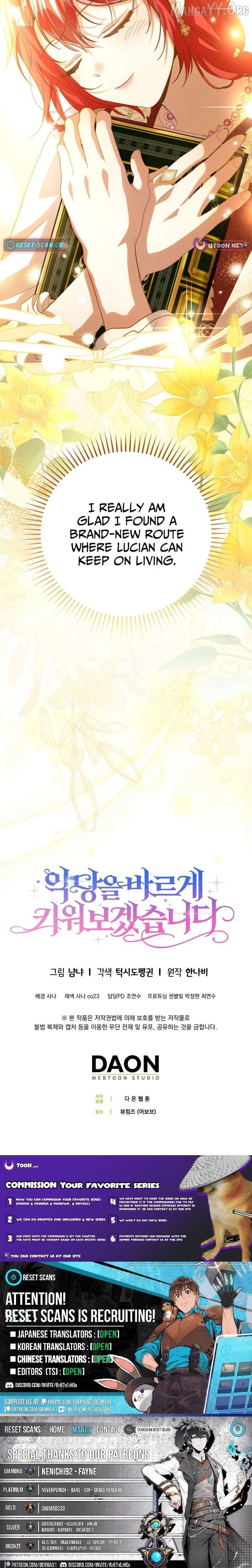 Read I Will Raise the Villain Properly En Manga Online