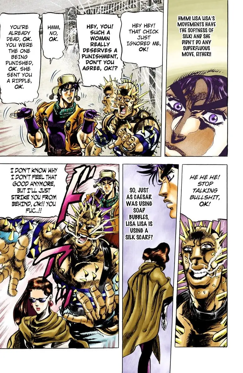Read JoJos Bizarre Adventure Part 2 Battle Tendency En Manga Online
